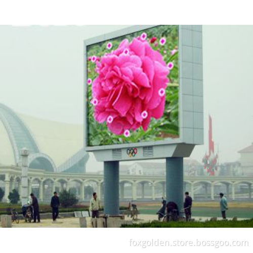 Outdoor Waterproof Full Color P10 Large Square LED Sign
